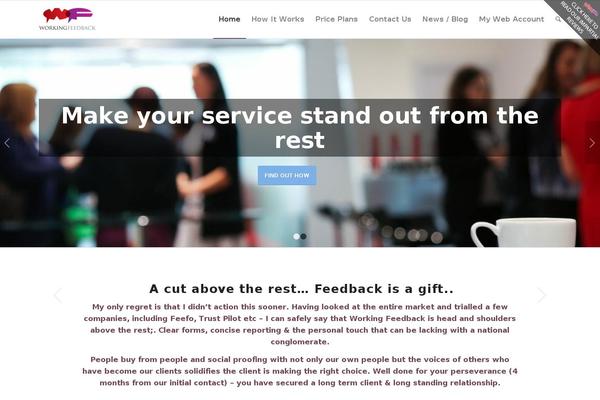 Enfold theme site design template sample