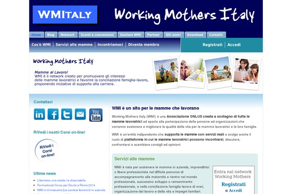 workingmothersitaly.com site used Wmi