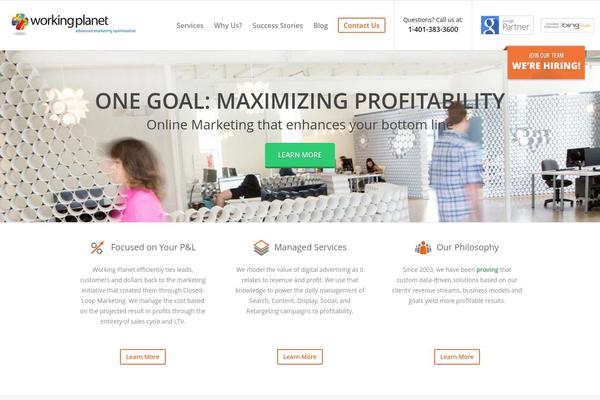 Enfold theme site design template sample