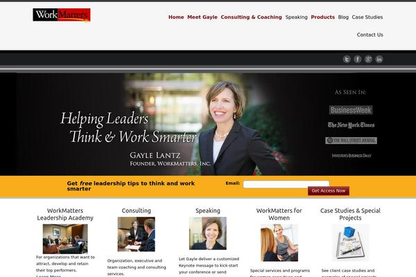 workmatters.com site used Celestial - Lite