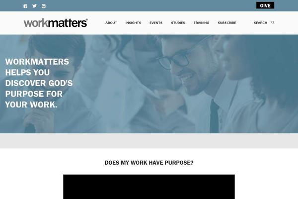 workmatters.org site used Enki-child