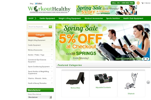 workouthealthy.com site used Motivation