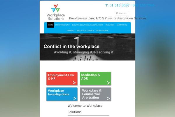 workplacesolutions.ie site used Workplace