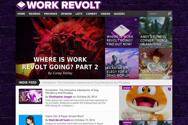 workrevolt.com site used Hot Topix