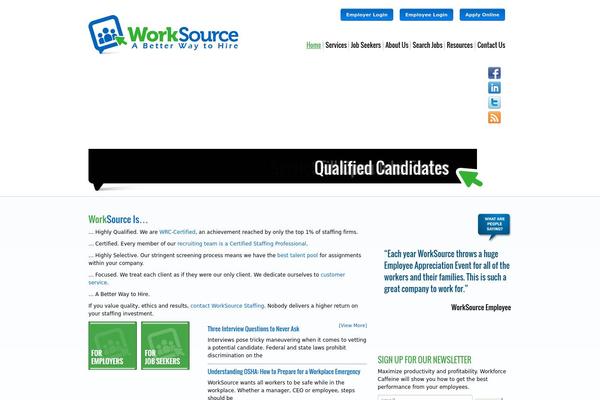 worksourcestaff.com site used Worksourcestaff