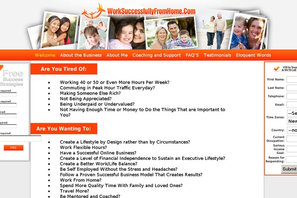 worksuccessfullyfromhome.com site used Shadowbox