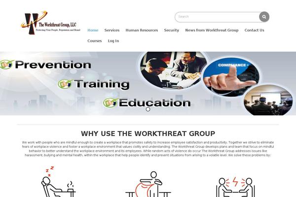 workthreat.com site used UpFront