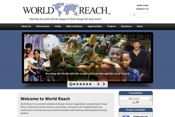 world-reach.org site used Cactus