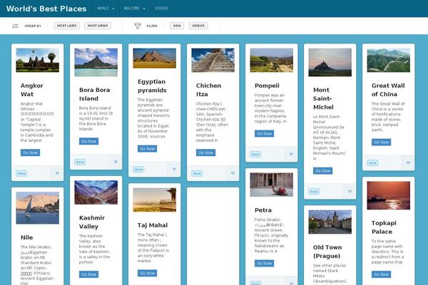 Twenty Fifteen theme site design template sample
