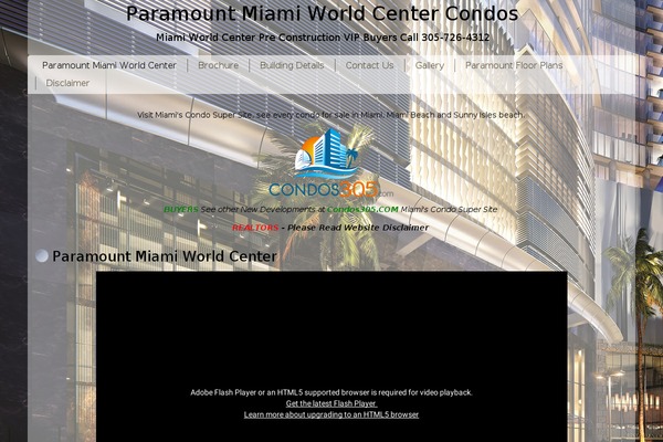 worldcentermiamicondos.com site used Miamiworldcenter