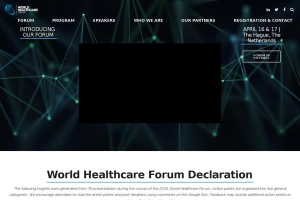 worldhealthcareforum.com site used Eventim