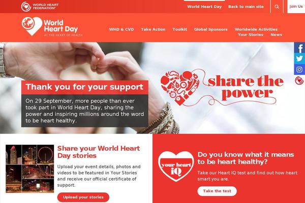 worldheartday.org site used Whd