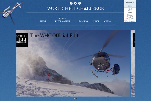 Whc theme site design template sample