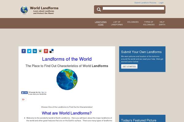 worldlandforms.com site used Landforms