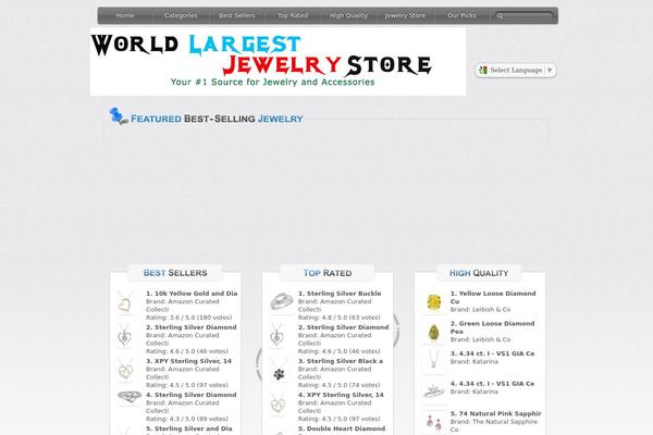 worldlargestjewelrystore.com site used Template2