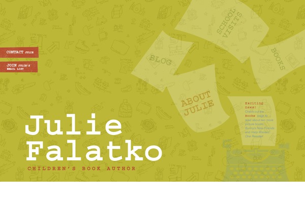 worldofjulie.com site used Julie-falatko