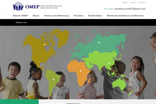 worldomep.org site used Omep