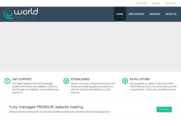 Ecohost theme site design template sample