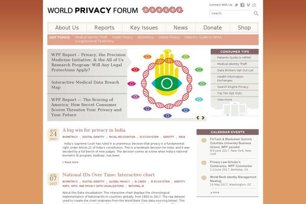 worldprivacyforum.org site used Worldprivacyforum