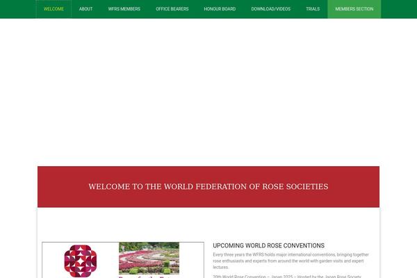 worldrose.org site used Wpbstarter