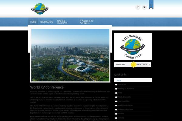 worldrvconference2015.com site used Crva