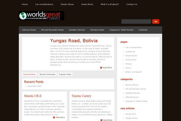 Quadro theme site design template sample