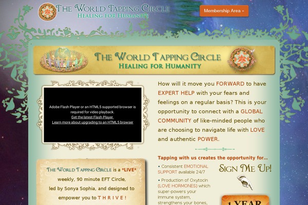 worldtappingcircle.com site used Sonya