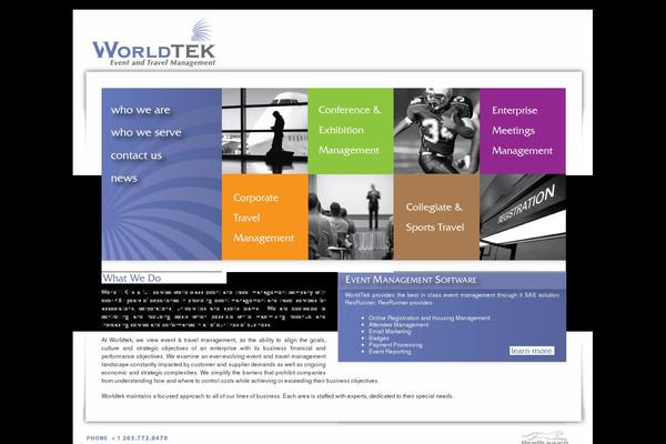 worldtek.com site used Worldtek_theme