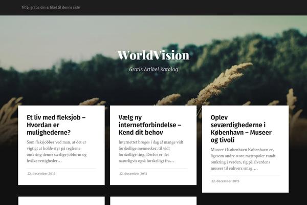 worldvision.dk site used Brilliantdirectory