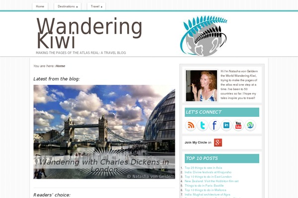 worldwanderingkiwi.com site used Wpzoom-indigo-child