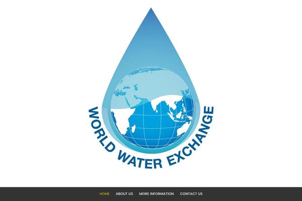 worldwaterexchange.com site used Parallax