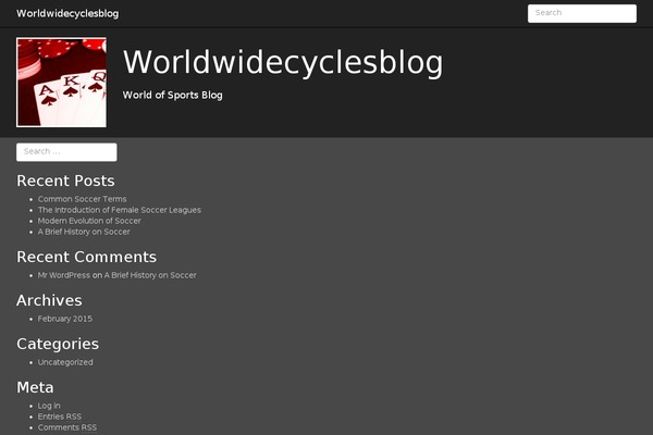 worldwidecyclesblog.com site used Flint