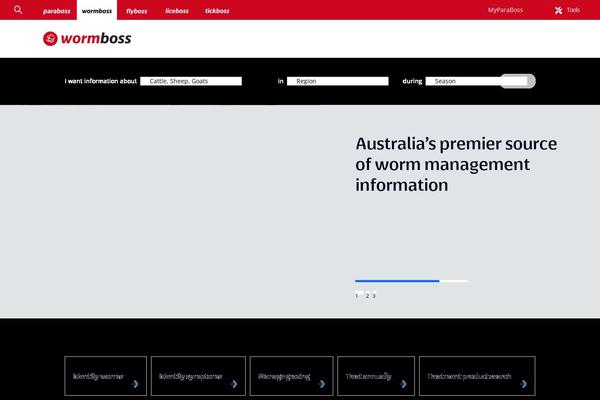 wormboss.com.au site used Paraboss