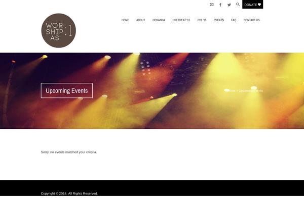 Charitas theme site design template sample