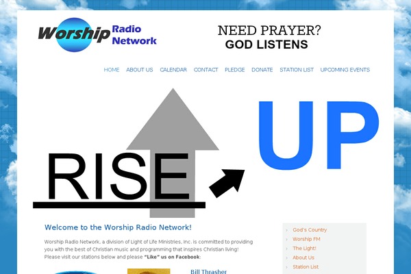 worshipradionetwork.org site used Virtuous