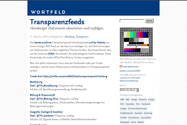 wortfeld.de site used Scherzo