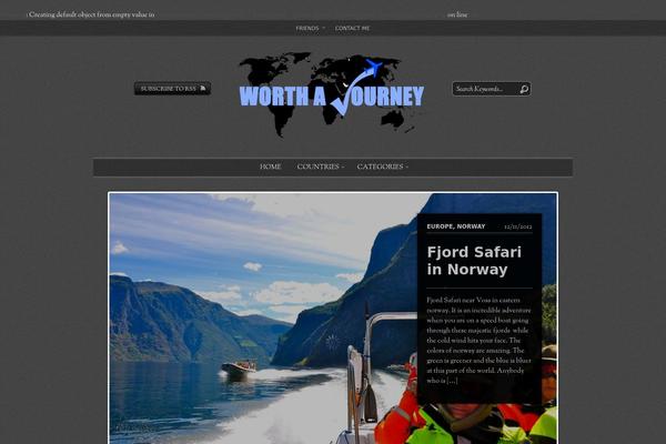 worth-a-journey.com site used Editorial