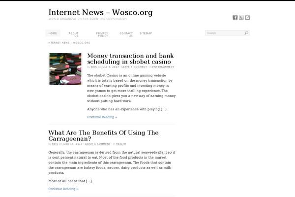 wosco.org site used Platform