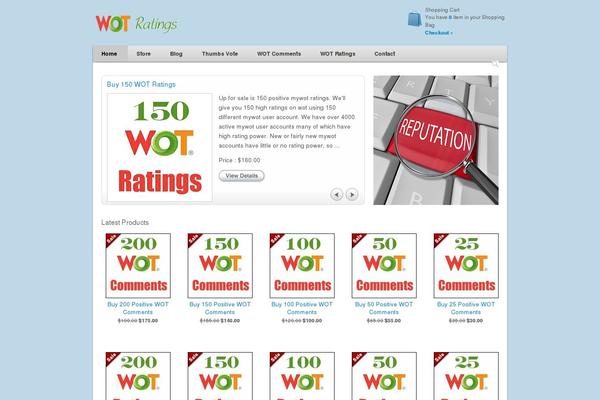 wotratings.com site used Eshop_child