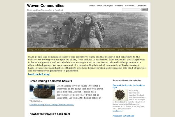 wovencommunities.org site used Woven