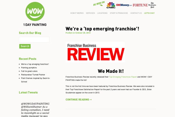 Site using Digg Digg plugin