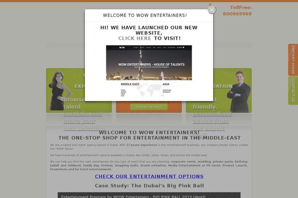 wowentertainers.com site used Wowentertainer