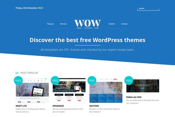 wowfreethemes.com site used Templatescoder