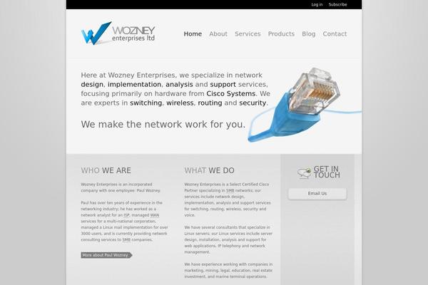 wozney.ca site used Wozney.ca