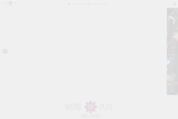 Jupiter theme site design template sample