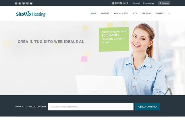 wp-hosting.it site used Wp-hosting