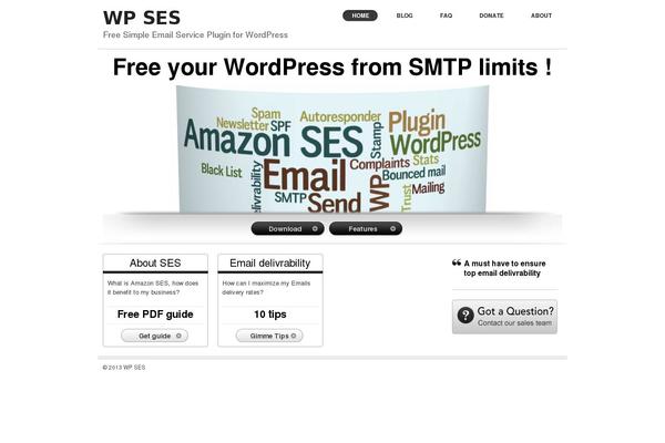 wp-ses.com site used Iproduct