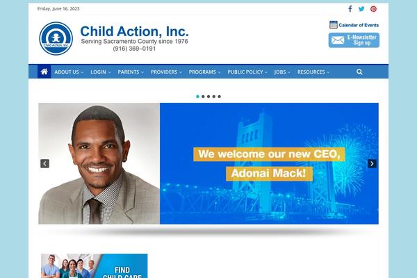 wp.childaction.org site used Colormag-pro