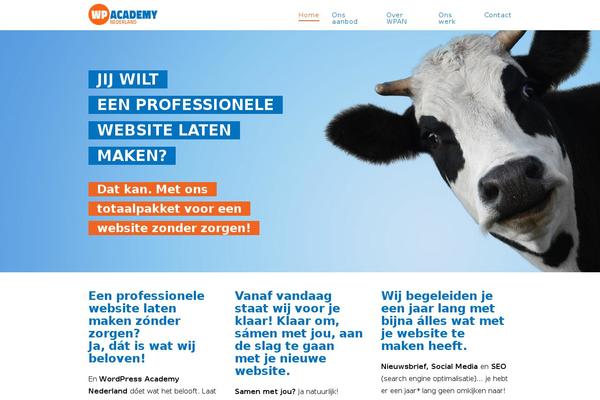 wpacademy.nl site used Wpan