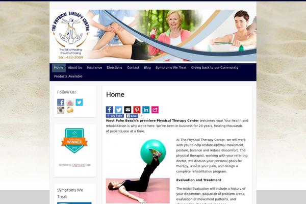 wpbphysicaltherapycenter.com site used Physical-therapy-center